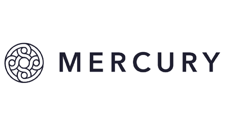 Mercury logo, a US business bank we submit anonymous LLC applications to