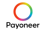 Payoneer logo, a US business bank we submit anonymous LLC applications to